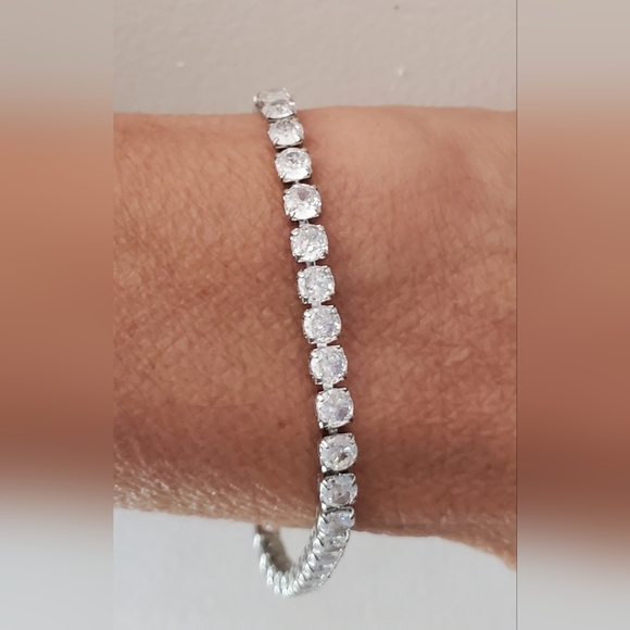 CZ 925 silver Bracelet - Picture 5 of 5